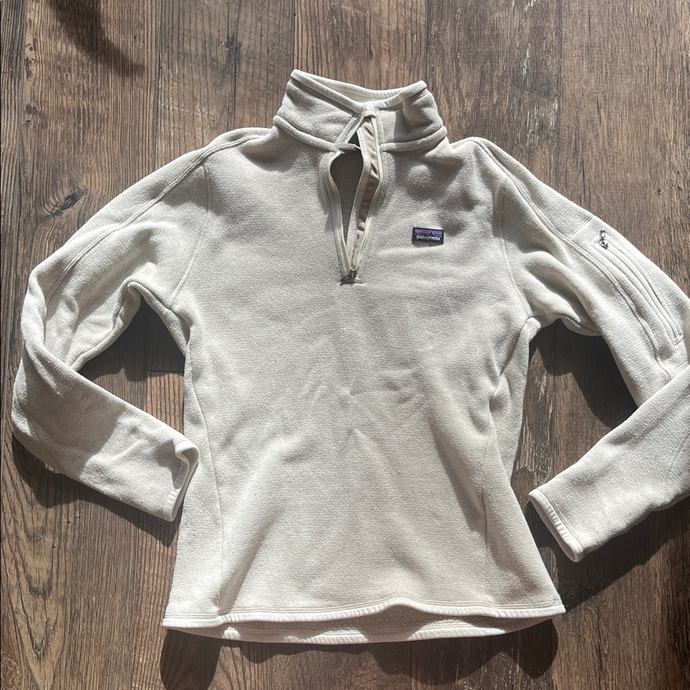 Patagonia Women's Off-White Cowl Neck Sweater